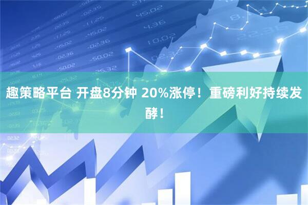 趣策略平台 开盘8分钟 20%涨停！重磅利好持续发酵！