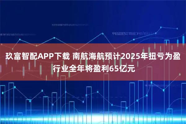 玖富智配APP下载 南航海航预计2025年扭亏为盈 行业全年将盈利65亿元